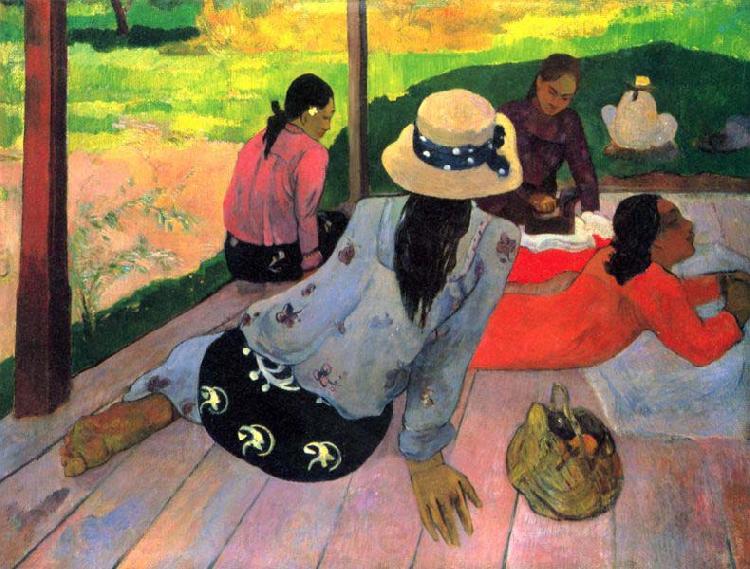 Paul Gauguin The Midday Nap